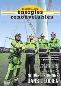 Couverture du Journal des Énergies Renouvelables N° 229