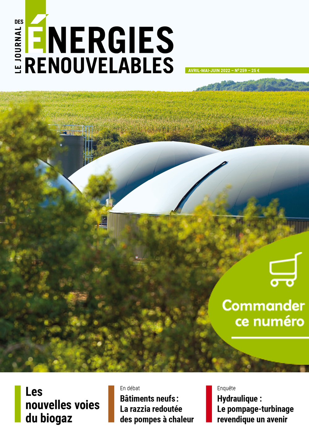 Journal des Énergies Renouvelables : le magazine 100% EnR